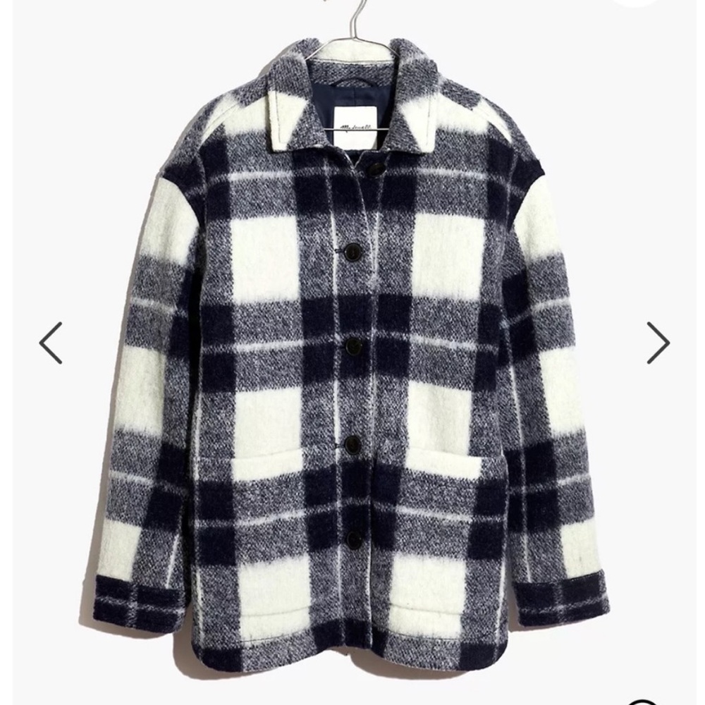 Madewell — Walton shirt jacket in Colleton Plaid